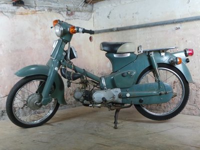 Opslag, Honda C50 OT Japans (13-2015) 0002km