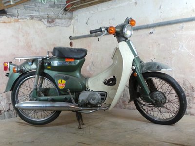 GERESERVEERD! Honda C50 K1 Japans, Nardo gray, 7359km