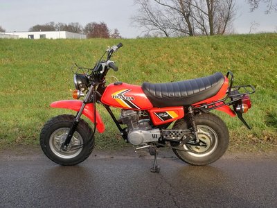VERKOCHT ! Honda CY50, 1690km