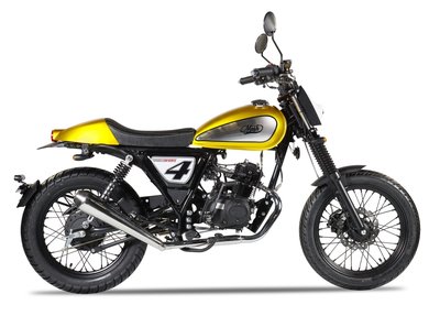 Mash Dirt track, 50cc, Euro 4, goud