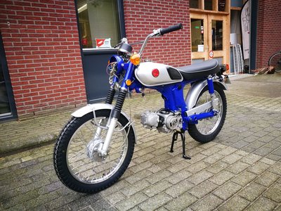 Honda CL50 Japans, volledig gerestaureerd!
