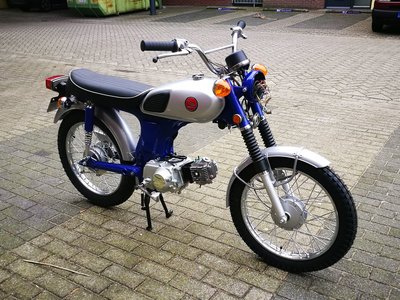 Honda CL50 Japans, volledig gerestaureerd!