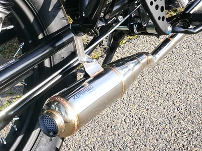 Uitlaat sportief, AGM Caferacer, Skyteam Classic, Kepspeed, RVS