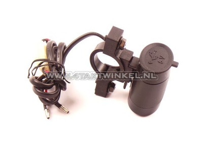 USB lader voor 12 volt brommer