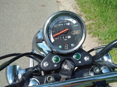 Mash Fifty rood, 50cc, Gebruikt