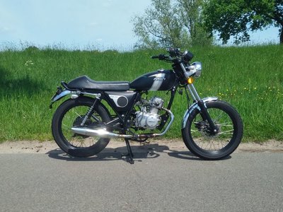 Mash Fifty Mat Zwart, 50cc, Gebruikt