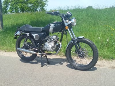 Mash Fifty Mat Zwart, 50cc, Gebruikt