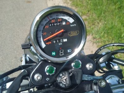 Mash Fifty Mat Zwart, 50cc, Gebruikt