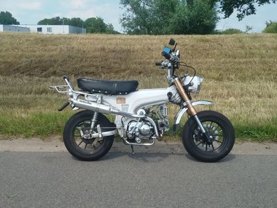 Skyteam Dax 70cc, Wit, 8460km