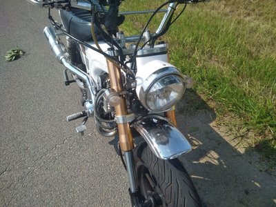 Skyteam Dax 70cc, Wit, 8460km