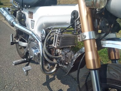 Skyteam Dax 70cc, Wit, 8460km