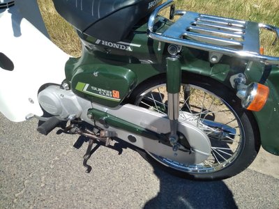 Honda C50 NT Japans (09-2019) 3994 km